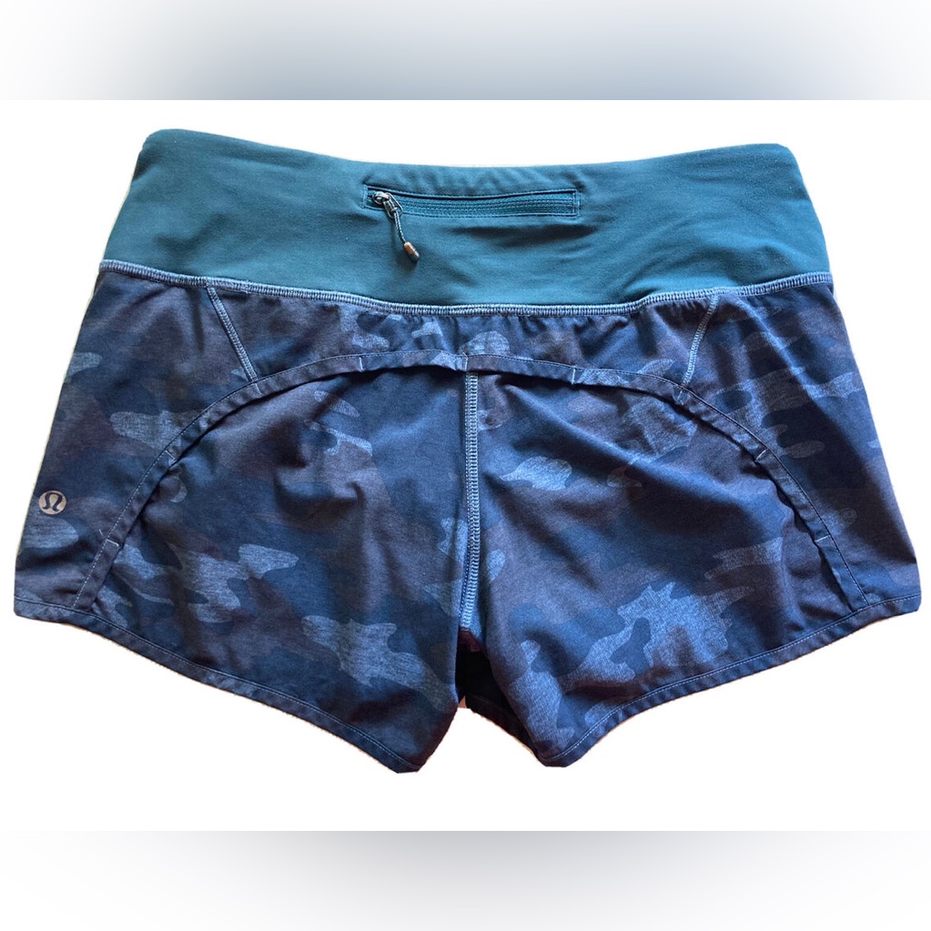 Lululemon Run Times Camo Shorts